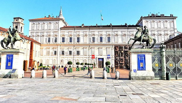 Palais royal à Turin