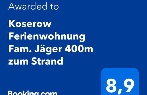 Koserow Ferienwohnung Fam. Jäger 400m zum Strand - Foto 5