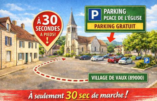 Golden - Maison 2 chambres, village calme - Village Vaux 3 minutes Auxerre - Foto 2