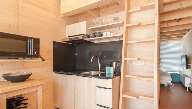 Lakefront Retreat w/ Hammock - Foto 4, Eigene Küche