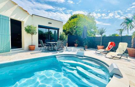 Le Cocon Gardois, terrasse & piscine - Pont du Gard - Foto 14