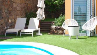 Villa Calma with private pool by Tenpropertiesgc - Foto 2, Garden, sunbed, Garden view