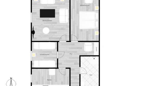 Liebevoll hinterm Deich - Ferienwohnungen - Foto 5