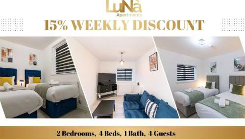 Comfortable 2BR Home 4 Beds Great for Small Groups - Foto 1