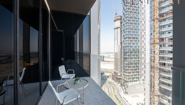Urban 1BR w Balcony in Business Bay - Foto 3, Habitación
