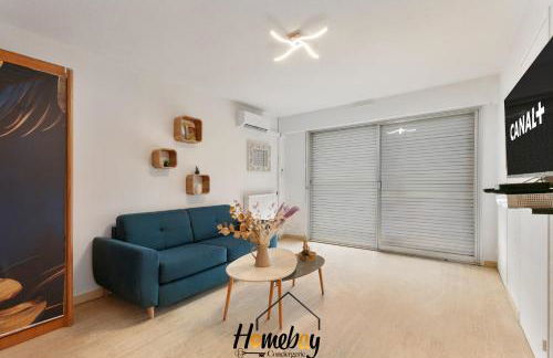 Studio Cosy, Emplacement Idéal 2 minute des plages - Photo 17