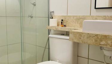 Calmo e aconchegante apartamento térreo com quintal - Foto 5, Shower