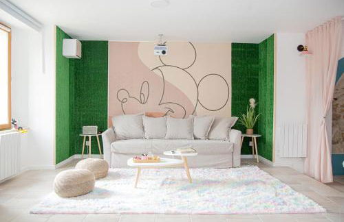 L'enchantée, 6 people, 15 min Disneyland Paris, BBQ - Foto 18