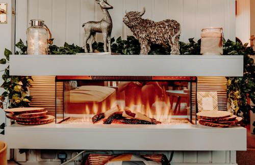 Luxurious mountain retreat lodge Hunters Quay - Foto 26