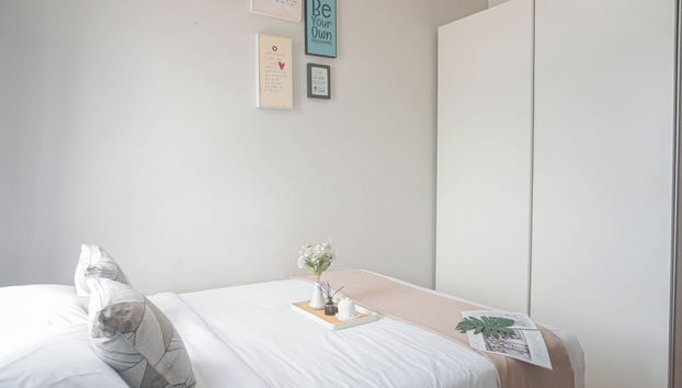 Cozy Studio at Monroe Tower Apartment - Foto 3, Habitación