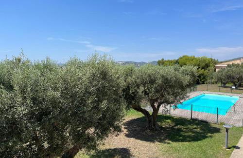 Appart, vue mer exceptionnelle à sanary, à pied 10mn criques et plage - Foto 23