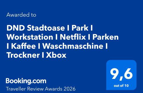 DND Stadtoase I Park I Workstation I Netflix I Parken I Kaffee I Waschmaschine I Trockner I Xbox - Foto 17