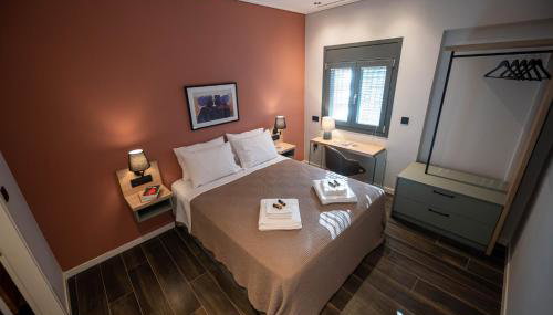 Villa Vesta - Kalamata Mediterranean Villas - Foto 5, soundproof, furniture, towels, young children, Shower, wardrobe, locker