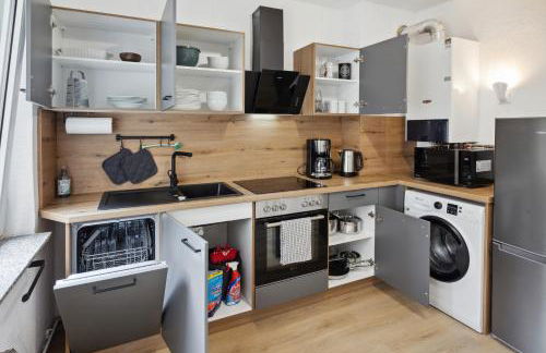 Große 80qm 3 Zimmer Wohnung, nahe Messe & Klinikum, 2x 55" Smart TV, Netflix, Keyless - Foto 13