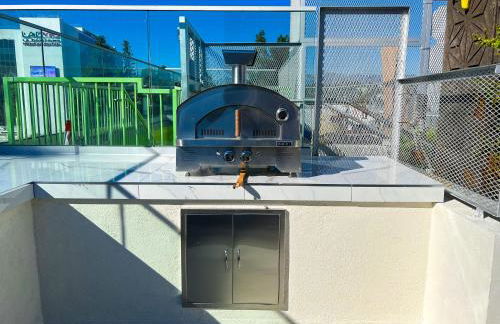 Downtown Los Angeles Skyline balcony view Modern Penthouse - Foto 33