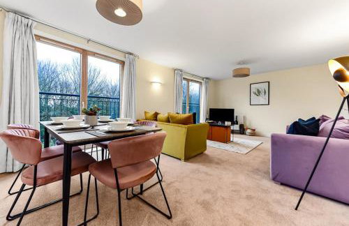 Central MK 2-Bed, Ideal for Work Stays - Foto 23