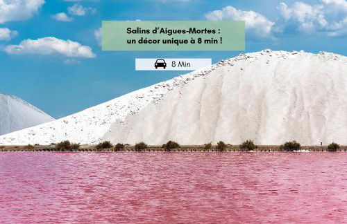 L'ESTANQUET - CLIM - Balcon - Plage - Grau-du-Roi - Foto 4