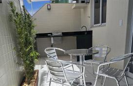 Frente ao Mar Guarapari Enseada Azul - Área Garden Churrasqueira Privativa, Ar condicionado e 02 vagas de garagem - Foto 3