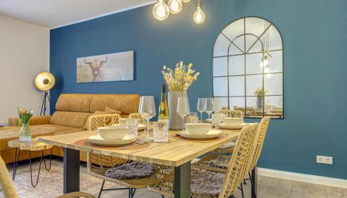 Zentrale Design Wohnung in Ufernähe - 105 qm - Parkplatz - Küche - Netflix - Foto 3