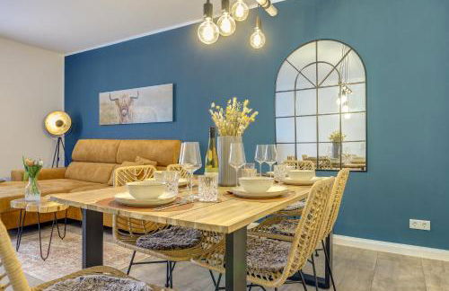 Zentrale Design Wohnung in Ufernähe - 105 qm - Parkplatz - Küche - Netflix - Foto 3