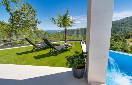 Villa Top Hill, heated infinity pool, Jacuzzi, Sauna, 5 en-suite bedrooms, a Media room - Foto 10
