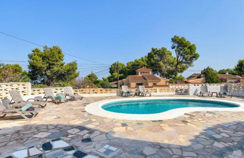 Villa for 10 with swimming pool and sea view - Foto 4