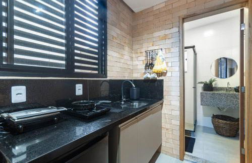 Pê na areia 1 Loft Praia de Itaipú - Foto 21