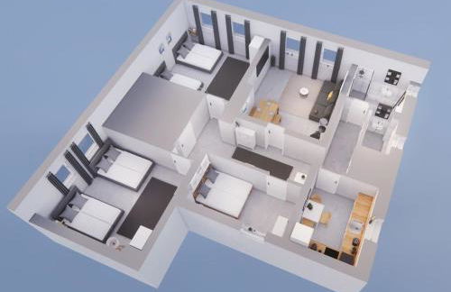 Hamburg Altona - Three Bedrooms for up to 10 - Foto 25