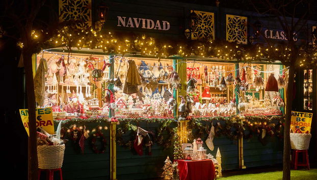 Um dos postos do mercado de Natal