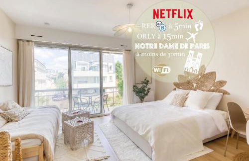 Bohemian Nuance - 15 min from Orly - Calme & Elégance - Foto 1