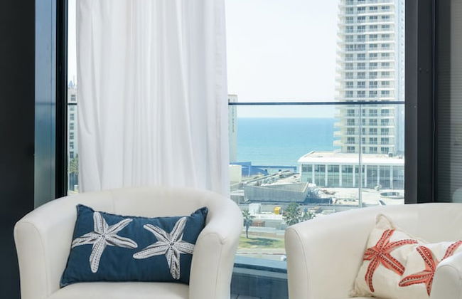 Bat Yam Luxury with Terrace & Sea View - Foto 16