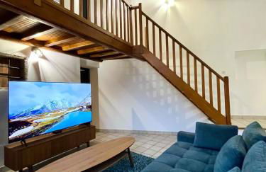 Maison La Clairière - Jardin et parking - 10 pers - 4 chambres - 15 min de Lyon - Foto 38