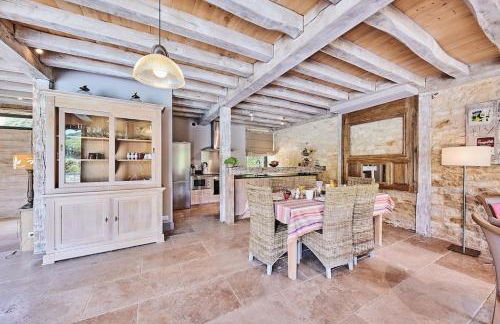 Maison 5 étoiles luxe 6p piscine privée chauffée Lascaux - Foto 2