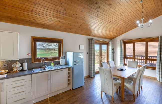 Douglas Fir Lodge With Hot Tub Near Cupar, Fife - Foto 12