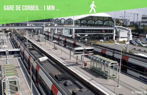 La Cozy Space - 1 min Gare De Corbeil - Foto 25