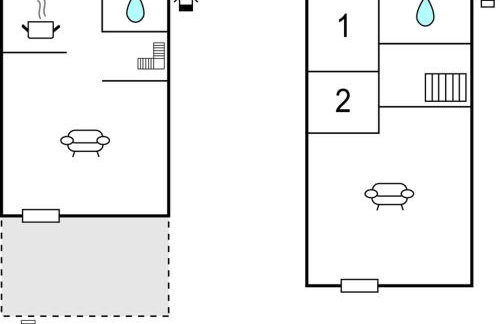 2 Bedroom Beautiful Home In Nowe Warpno - Foto 33