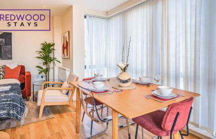 Premium Serviced Apartment in Basingstoke Town Centre, Free Parking By Redwood Stays - Foto 33