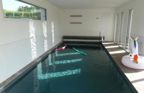 Maison contemporaine avec vue mer, piscine intérieure, classée 5 étoiles - Foto 22