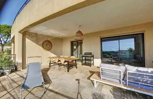 Appart, vue mer exceptionnelle à sanary, à pied 10mn criques et plage - Foto 16