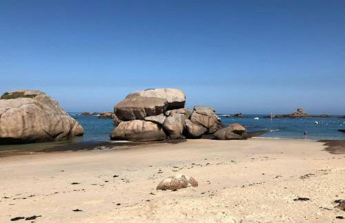 Bel appartement rénové avec WIFI à 200m de la plage de Trégastel - FR-1-368-229 - Foto 10