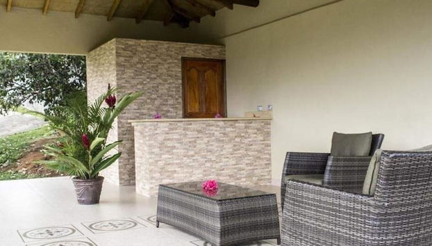 Sala de estar do lobby