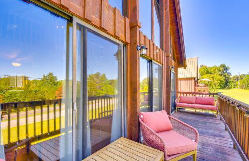 Walk to Lake Keowee Idyllic Six Mile Cabin! - Foto 19