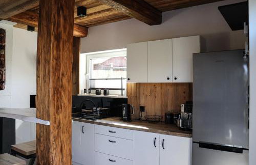 Domek Viking z prywatnym ogrzewanym basenem sauną oraz balią z jacuzzi - Foto 48