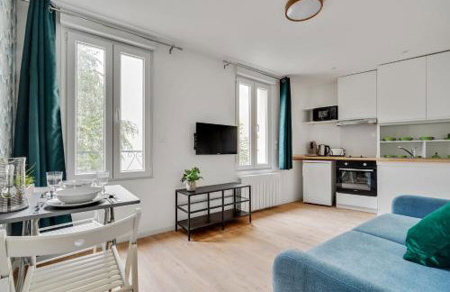 TOP 2 pièces tout équipé avec WIFI proche Paris - R7 - Foto 6