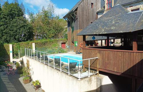 Studio cosy Piscine Rocherfort en Terre Centre - Foto 2