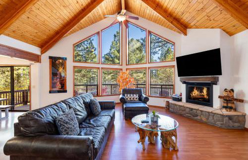 Chalet in the Pines Spa Game Room Wraparound Deck - Foto 27