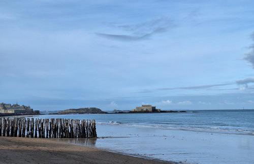 Grand duplex tout confort, à 2km de la Baie de Cancale - Mt St Michel - Foto 45