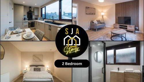 Fraserburgh Stay - SJA Stays - Modern 2 Bed Apartment - Foto 1, Other