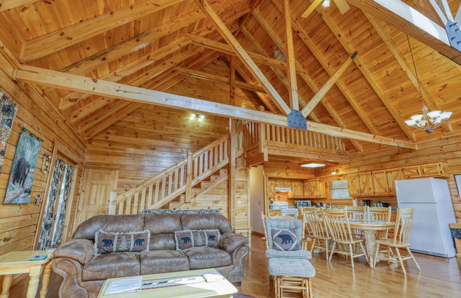 Mountain View - 2 Bedrooms, 2 Baths, Sleeps 6 Cabin by RedAwning - Foto 8