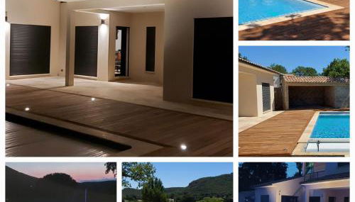 Provence, Uzès, villa climatisée 8 pers avec piscine privée - Foto 2